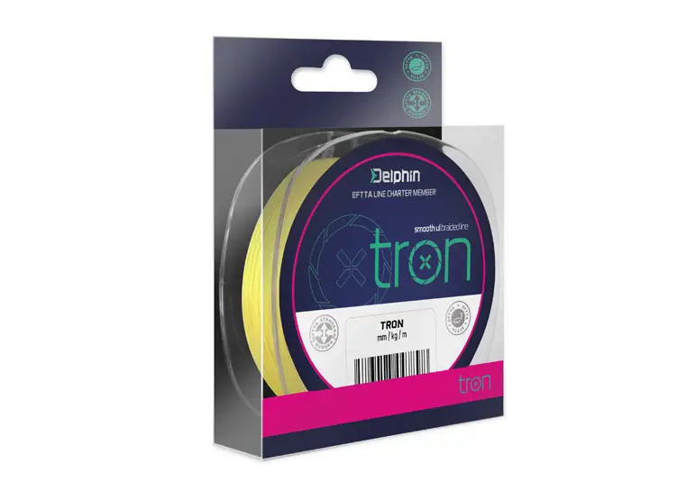 Fir Textil Delphin Tron, Galben Fluo, 130m Ieftin