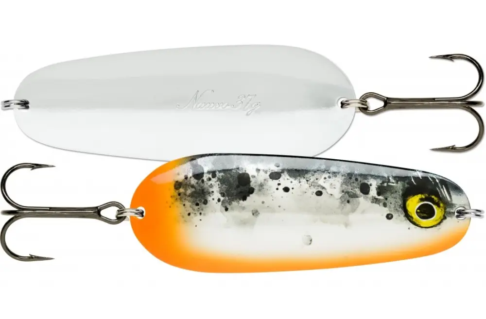 Lingura Oscilanta Rapala Nauvo, Culoare HLW 6.6cm, 19g Disponibil imediat