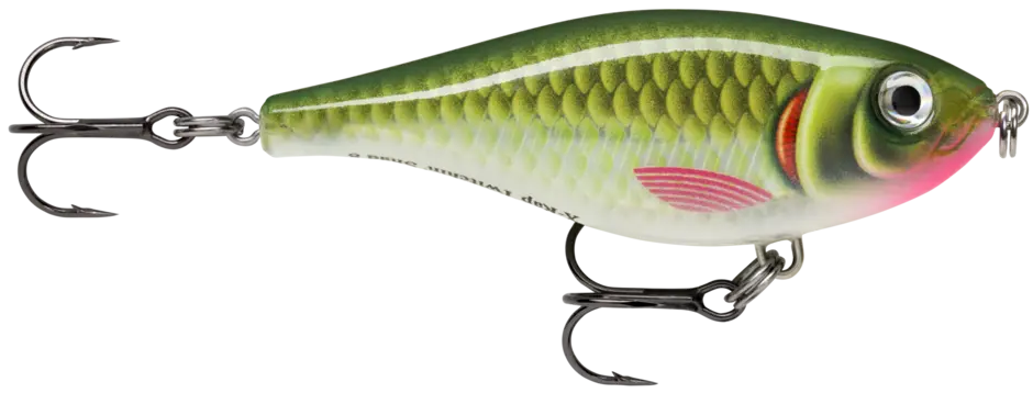 Discount Vobler Rapala X-Rap Twitchin Shad, Culoare Olive Ghost (OG), 8cm, 13g