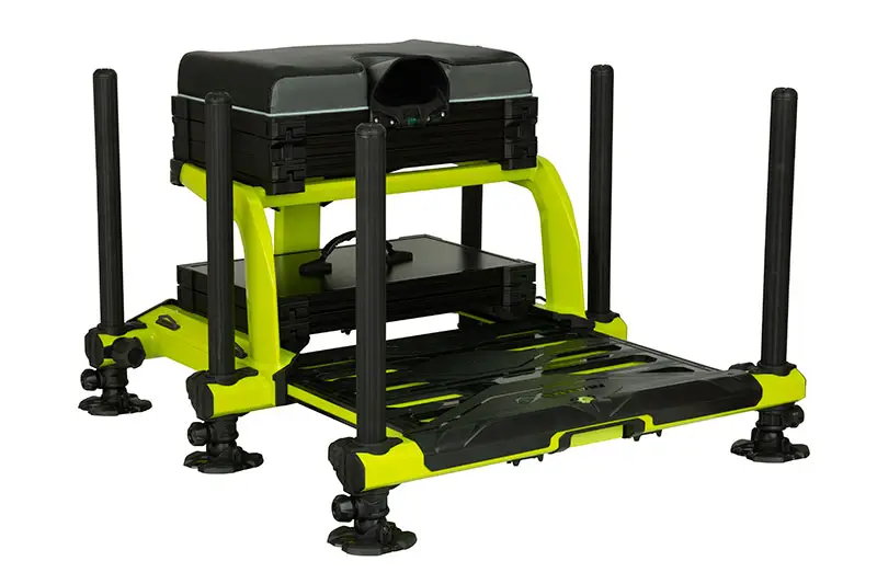 Scaun Pescuit Modular Matrix XR36 Pro Seatbox, Lime Reduceri