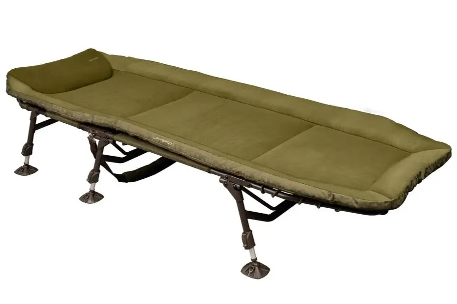 Pat Pescuit Grade Layback Bedchair, 6 Picioare, 205x80cm Transport gratuit
