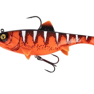 Super ofertă Swimbait Fox Rage Realistic Replicant Softbait, UV Red Wake, 7.5cm, 11g