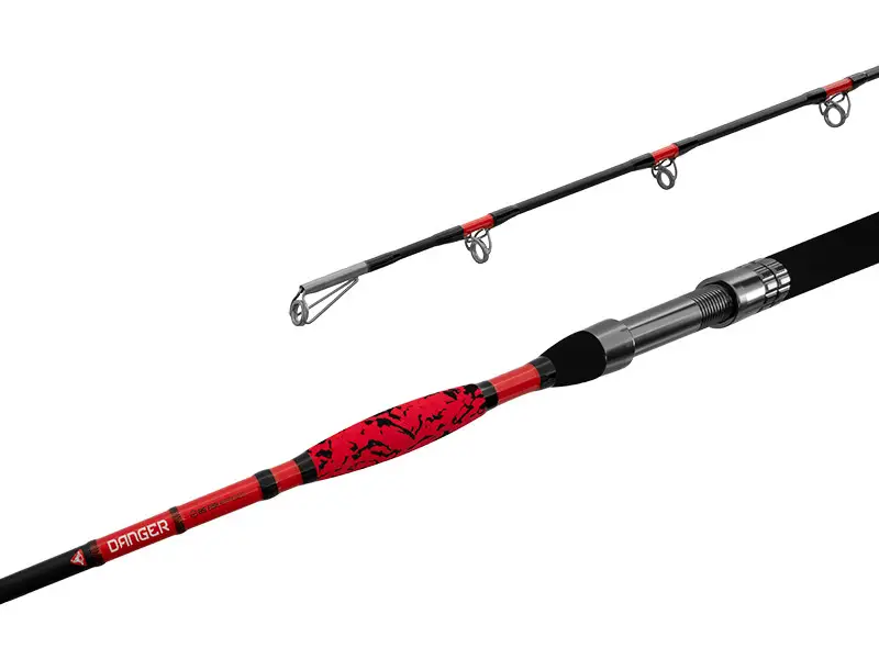 Retur ușor Lanseta Somn Delphin Danger Catfish, 3.10m, 350g, 2buc
