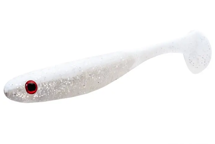Shad Delphin BOMB Rippa, Yeti, 8cm, 5buc/plic Calitate înaltă