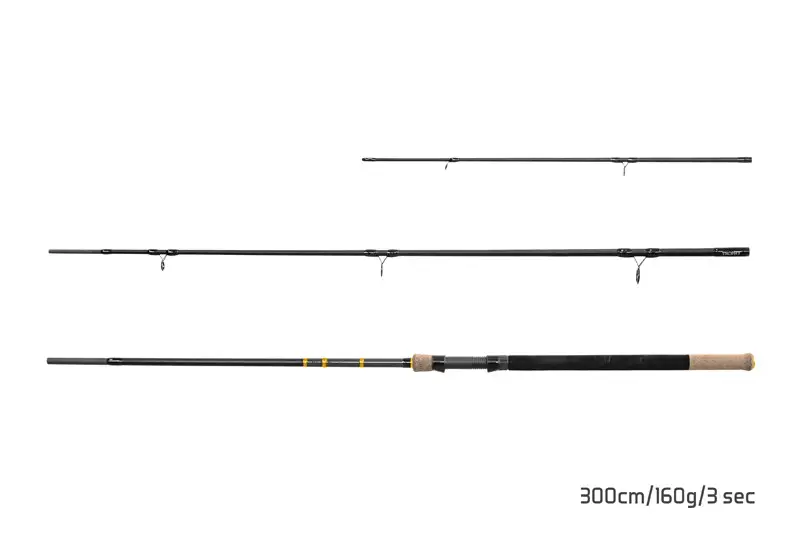 Super ofertă Lanseta Feeder Delphin River Trophy NXT, 3.00m, 160g, 3+4buc