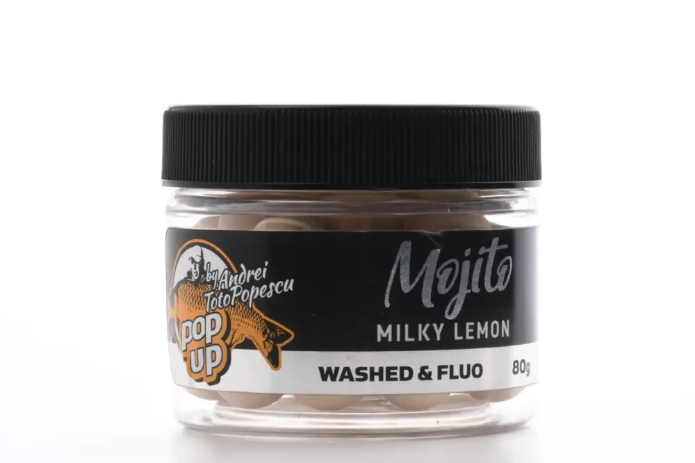 Expediere rapidă Pop Up Pescuit CPK Golden Range Washed&Fluo, Mojito, 12mm, 28g/borcan