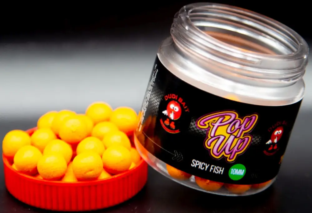 Pop Up Dudi Bait Dumbell, 8mm, 20g/borcan, Spicy Fish Chilipir