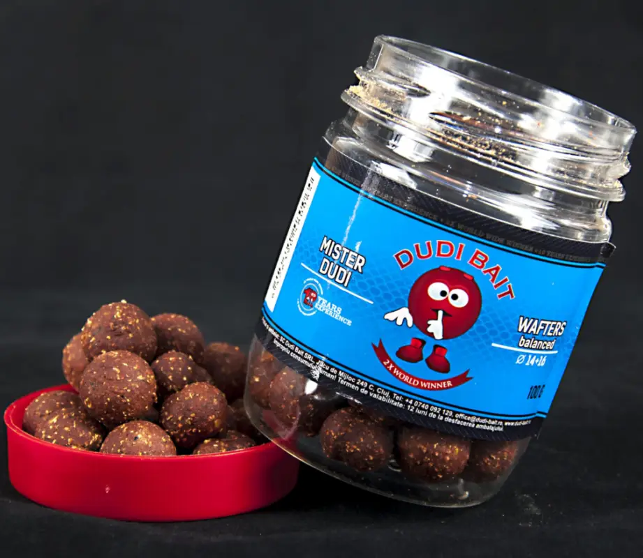 Boilies de Carlig Critic Echilibrat Mister Dudi Wafters, 100g Super ofertă