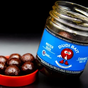 Reducere Boilies Solubil de Carlig Dudi Bait Mister Dudi Caramele, Squid&Cranberry, 100g