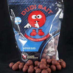 Plată sigură Boilies Tare Dudi Bait Mister Dudi, Squid&Cranberry, 1kg