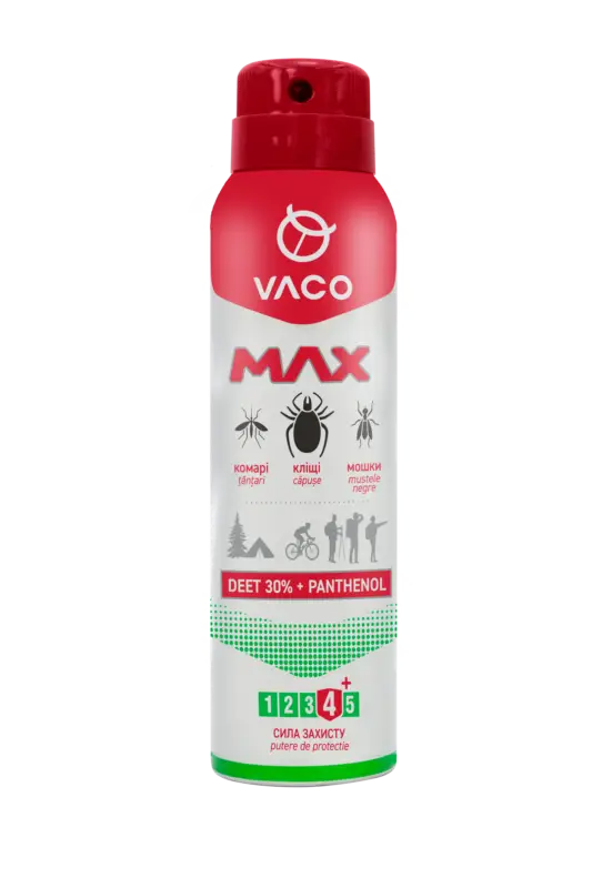 Ofertă specială Spray impotriva Tantarilor, Capuselor si Mustelor Vaco Max