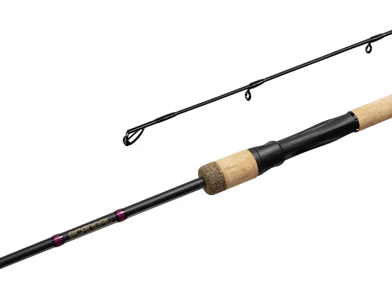 Ofertă limitată Lanseta Rapitori/Spinning Delphin Scandal Spin,2.20m, 25g, 2buc