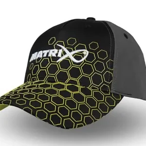 Cel mai bun preț Sapca Pescuit Matrix Hex Print Cap, Black