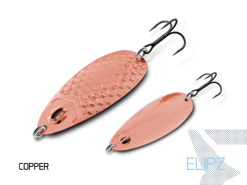 Lingurita Oscilanta Delphin Elipz FullScale,Copper, 7.5cm, 12g Ofertă limitată