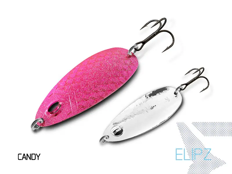Lingurita Oscilanta Delphin Elipz FullScale,Candy, 7.5cm, 12g Preț redus