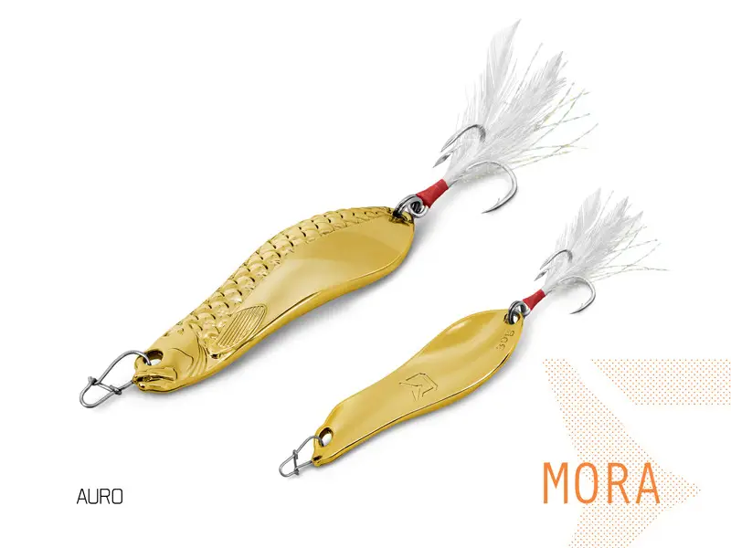 Lingura Oscilanta Delphin Mora, Culoare Auro, 30g Mai ieftin