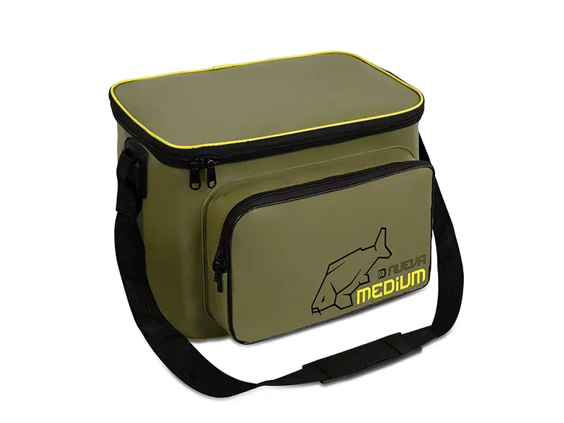 Geanta de Transport Acesorii Pescuit Delphin NuEVA Medium, Green, 35x25x30cm Noutate