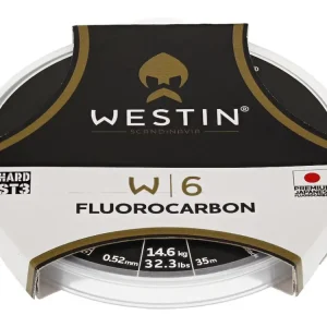 Fir Fluorocarbon Pescuit Westin W6 ST3 Clear,35m,0.62mm Disponibil imediat