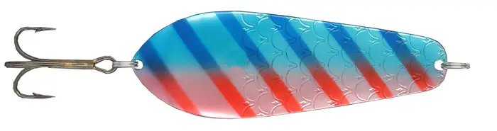 Bestseller Lingura Oscilanta Kuusamo Rasanen, 90mm,14g ,R/BLU/R-S