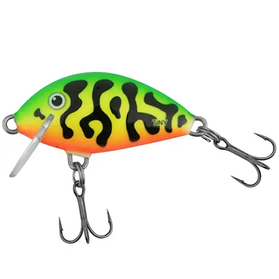 Preț mic Vobler Salmo Tiny Floating, Green Tiger, 3.0cm, 2.0g
