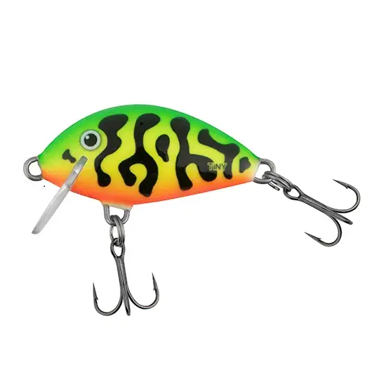 Vobler Salmo Tiny Sinking, Green Tiger, 3.0cm, 2.5g Ieftin