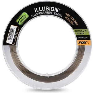 Super ofertă Inaintas Fox Illusion Fluorocarbon, Naturals Green, 50m
