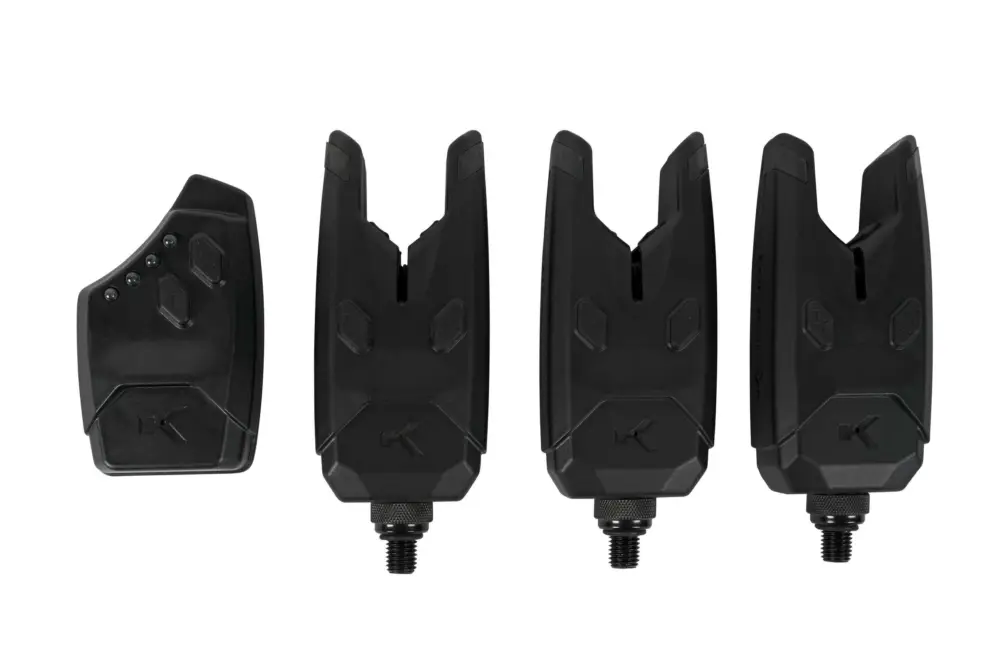 Set Avertizori-Senzori Pescuit Korum KSi6 Remote Bite Alarm, 3+1 Noutate