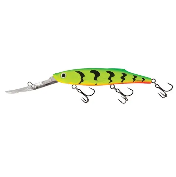 Vobler Salmo Freediver Super Deep Runner, Green Tiger, 12cm, 24g Popular