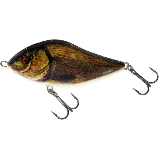 Retur ușor Vobler Salmo Slider Sinking, Tench, 10cm, 46g