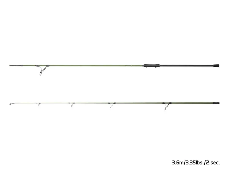 Lanseta Crap Delphin Etna Camo LongSHOT+, 3.60m, 3.35lbs, 2buc Lichidare de stoc
