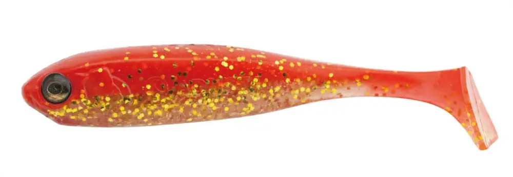 Shad Adusta Penta 3",7.5cm ,Red Golden Shad,8/plic Cel mai vândut