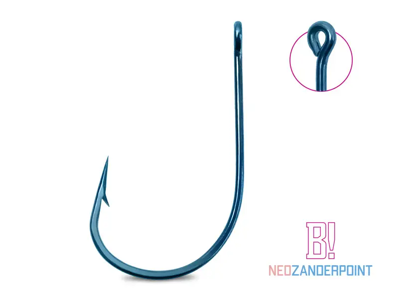 Carlige Pentru Biban si Salau Delphin B! NEO ZanderPoint BLU, 10buc/plic Preț mic