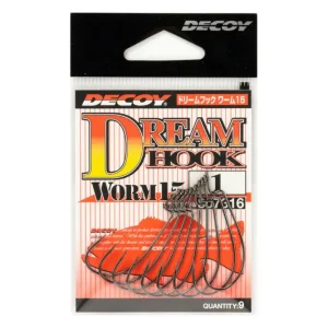 Carlige Offset Decoy Worm 15 Dream Hook Calitate înaltă