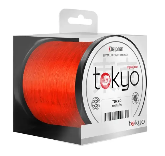 Fir Monofilament Delphin Tokyo, Portocaliu, 600m Ieftin