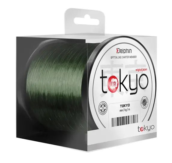 Ofertă limitată Fir Monofilament Delphin Tokyo, Verde, 0,369mm 10,0kg 1000m