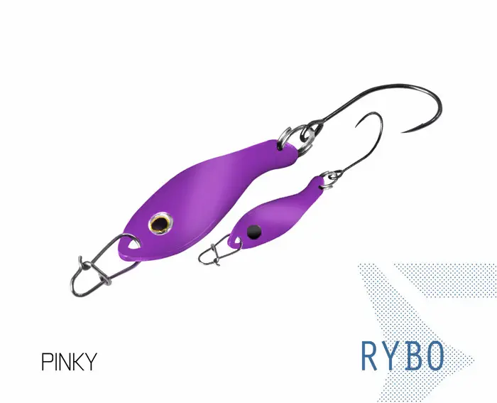 Chilipir Lingurita Oscilanta Delphin Rybo, 2.5cm, 0.5g, Culoare PINKY