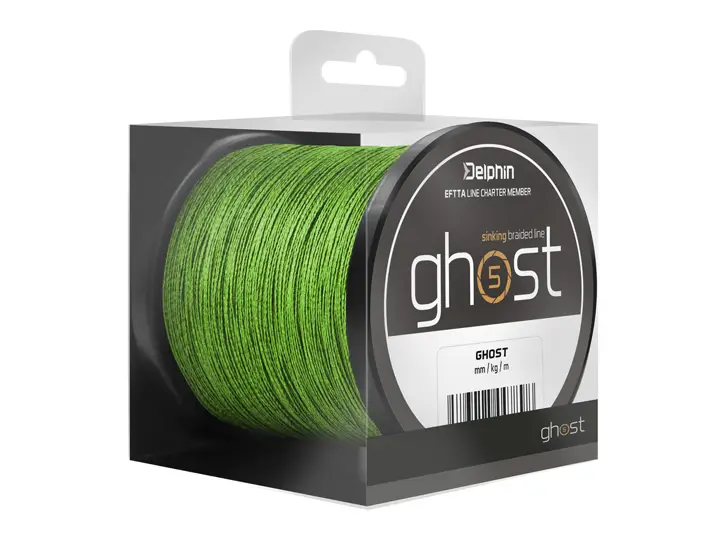 Fir Textil Delphin Ghost 4+1, Verde, 300m Reduceri