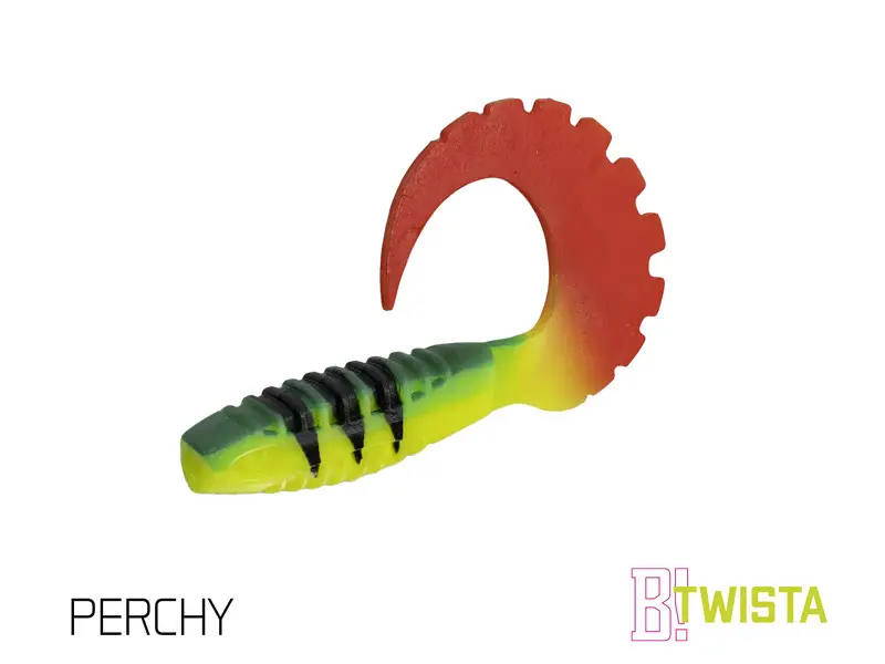 Twister Delphin TWISTA UVs, 8cm, 5buc/plic, Culoare Perchy Retur ușor