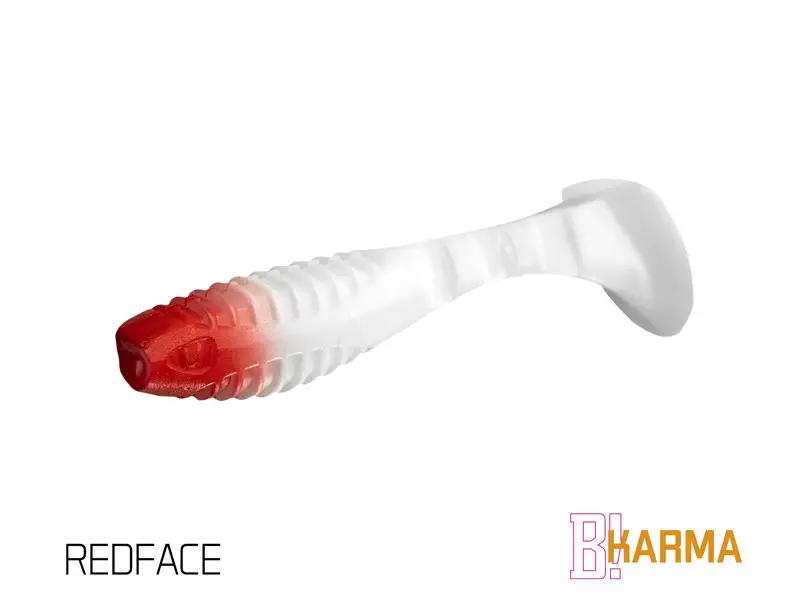 Reducere Shad Delphin KARMA UVs, 8cm, 5buc/plic, Culoare RedFace