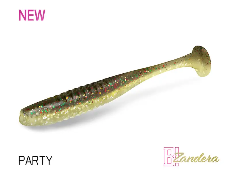 Shad Delphin ZANDERA UVs, 12cm, 5buc/blister, Culoare Party Retur gratuit