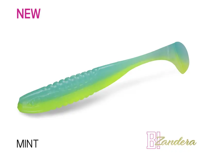 Shad Delphin ZANDERA UVs, 12cm, 5buc/blister, Culoare Mint Lichidare de stoc