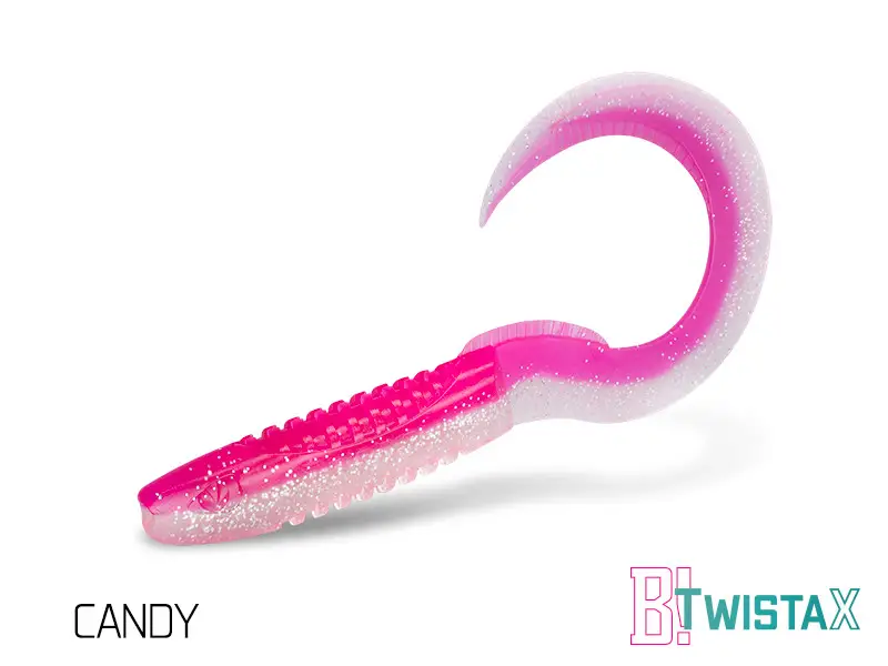 Twister Delphin Twistax Eeltail UVS, 15cm, 5buc/plic, Culoare Candy Nu rata