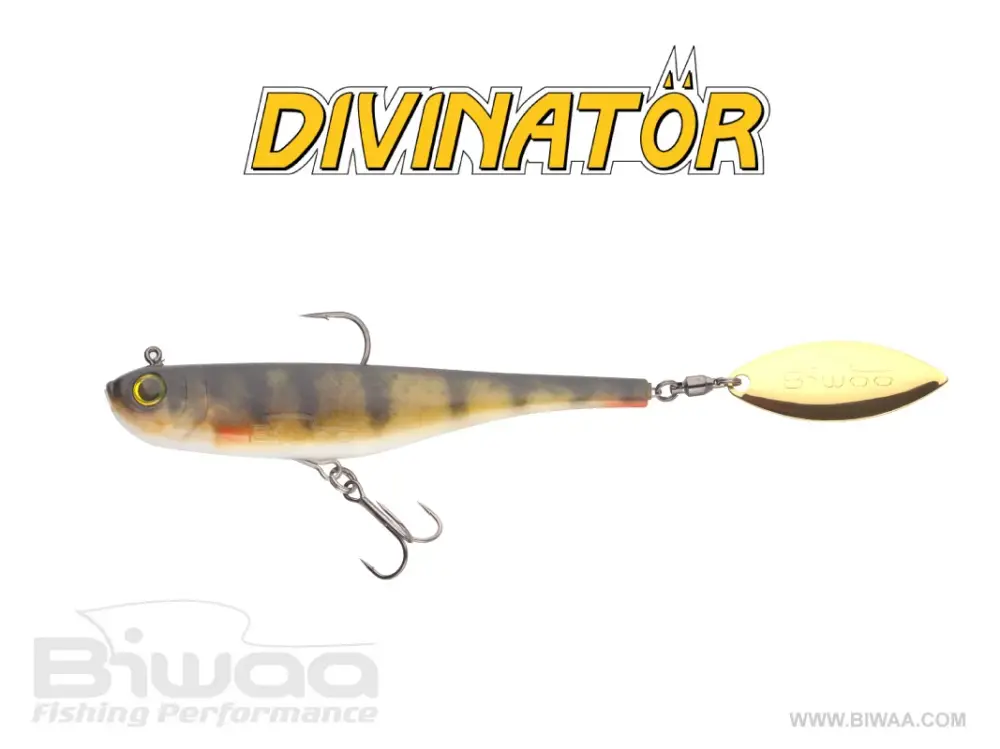 Shad Divinator Junior 14cm, 22g,Culoare Real Perch Preferatul clienților