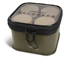 Premium Geantă Nada Korum Progress EVA Hookbait Pouch ,4 Borcanase