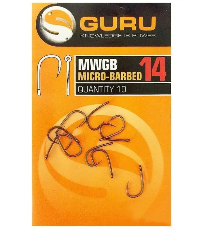 Carlige Guru MWGB Micro-Barbed, 10buc/plic Premium