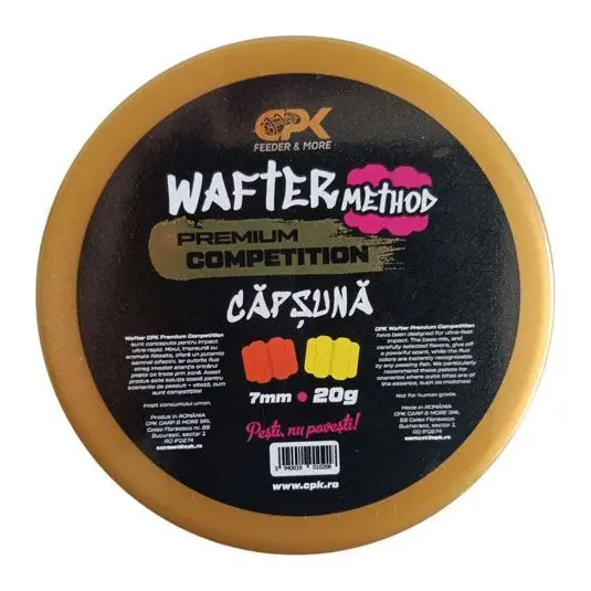 Wafters CPK Competition Method, 7mm, 20g, Capsuna Retur ușor