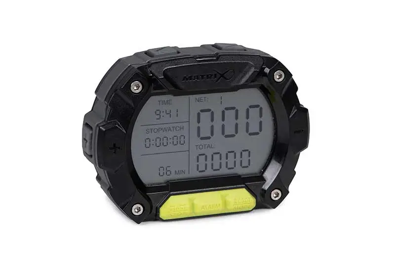 Contor Digital Pescuit Matrix Clicker Pro – Cronometru, Alarmă, Afișaj LCD Calitate înaltă