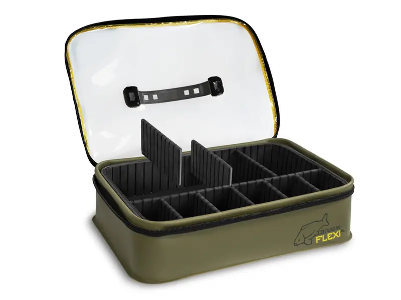 Cumpără online Geanta organizator Delphin NuEVA FLEXI EVA – impermeabila, compartimentare modulara, 38.5x28.5x10cm