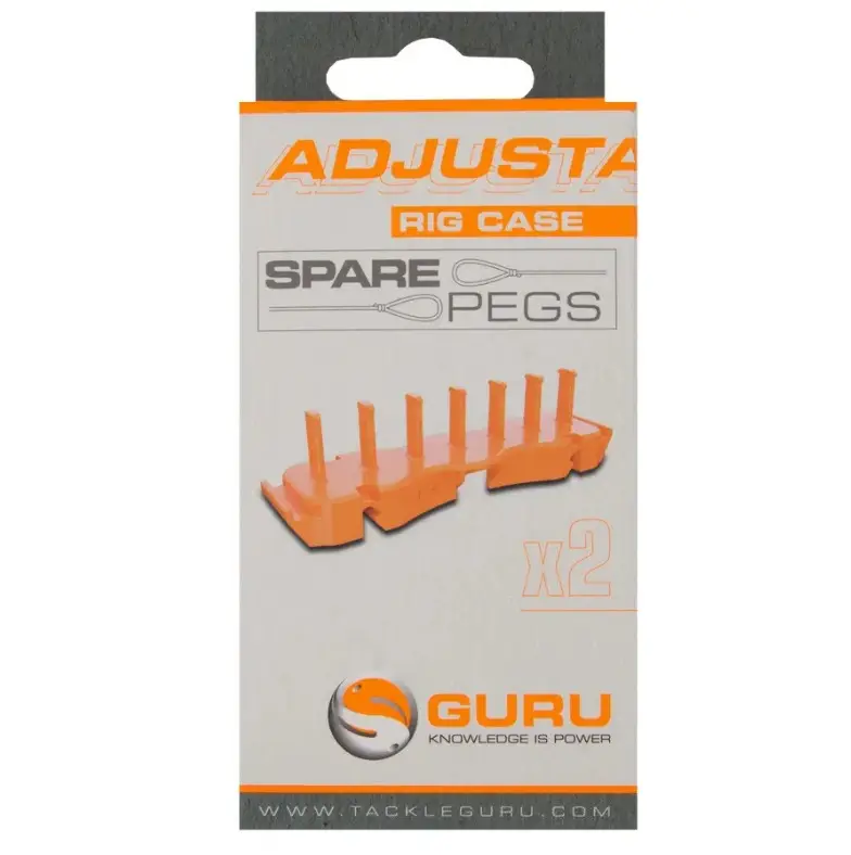 Guru Adjustable Rig Case Spare Pegs, 2buc/set Bestseller