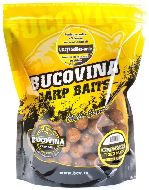 Boilies Bucovina Grab&Go, Tare, 20mm, 800g Expediere rapidă
